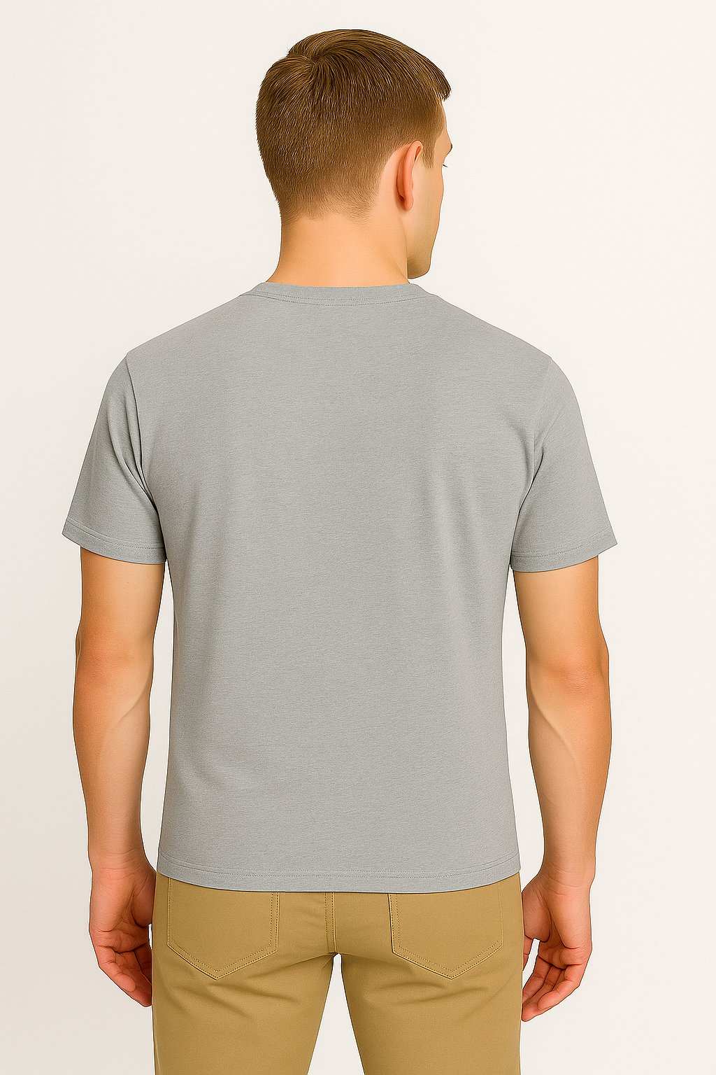 Basic T-shirt Grijs – SHIT MAN