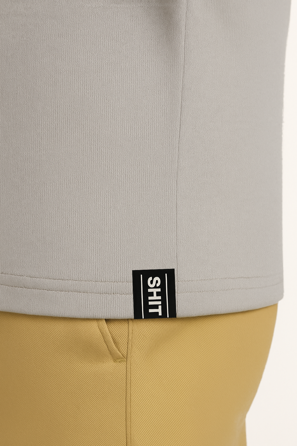 Basic T-shirt Grijs – SHIT MAN