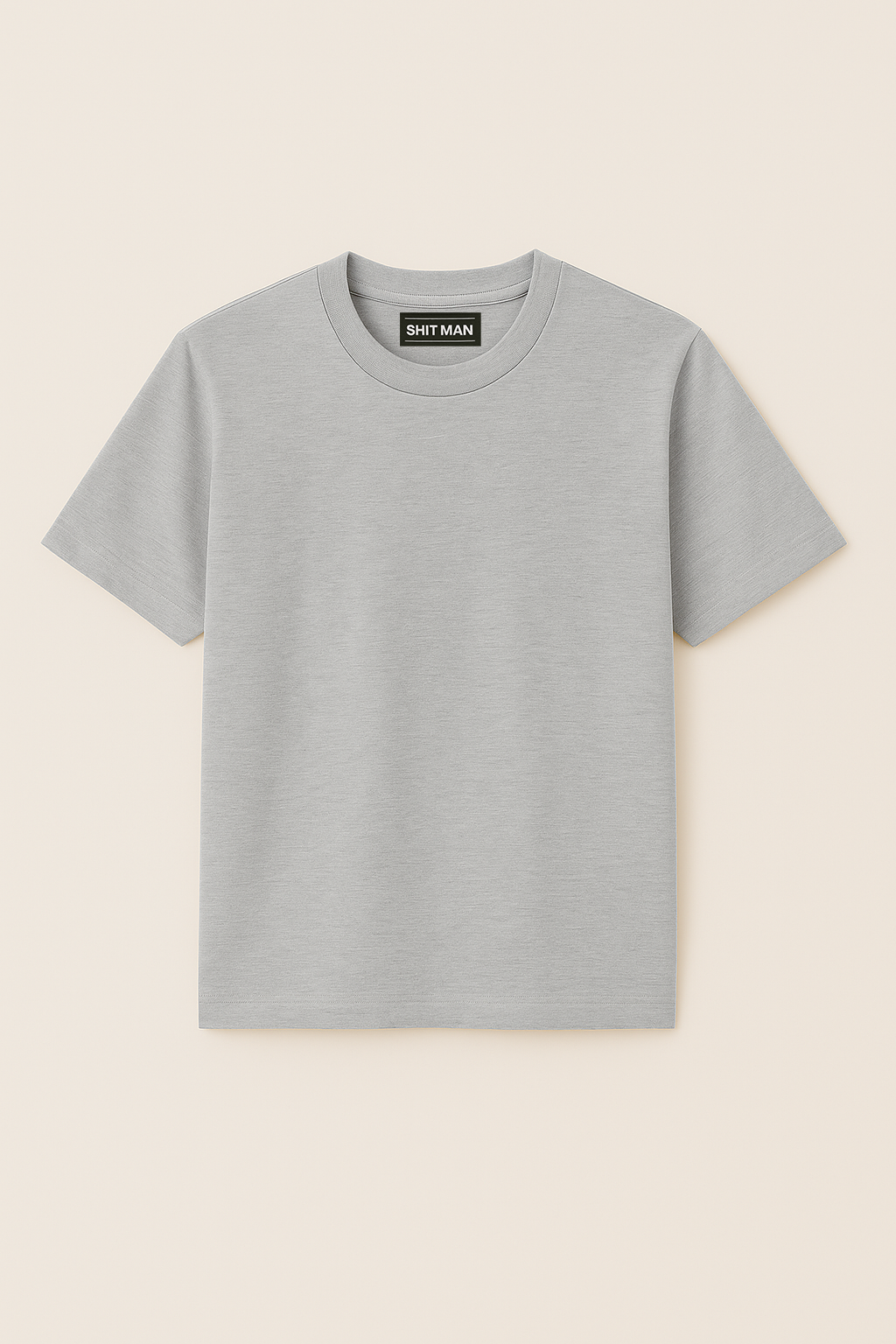 Basic T-shirt Grijs – SHIT MAN