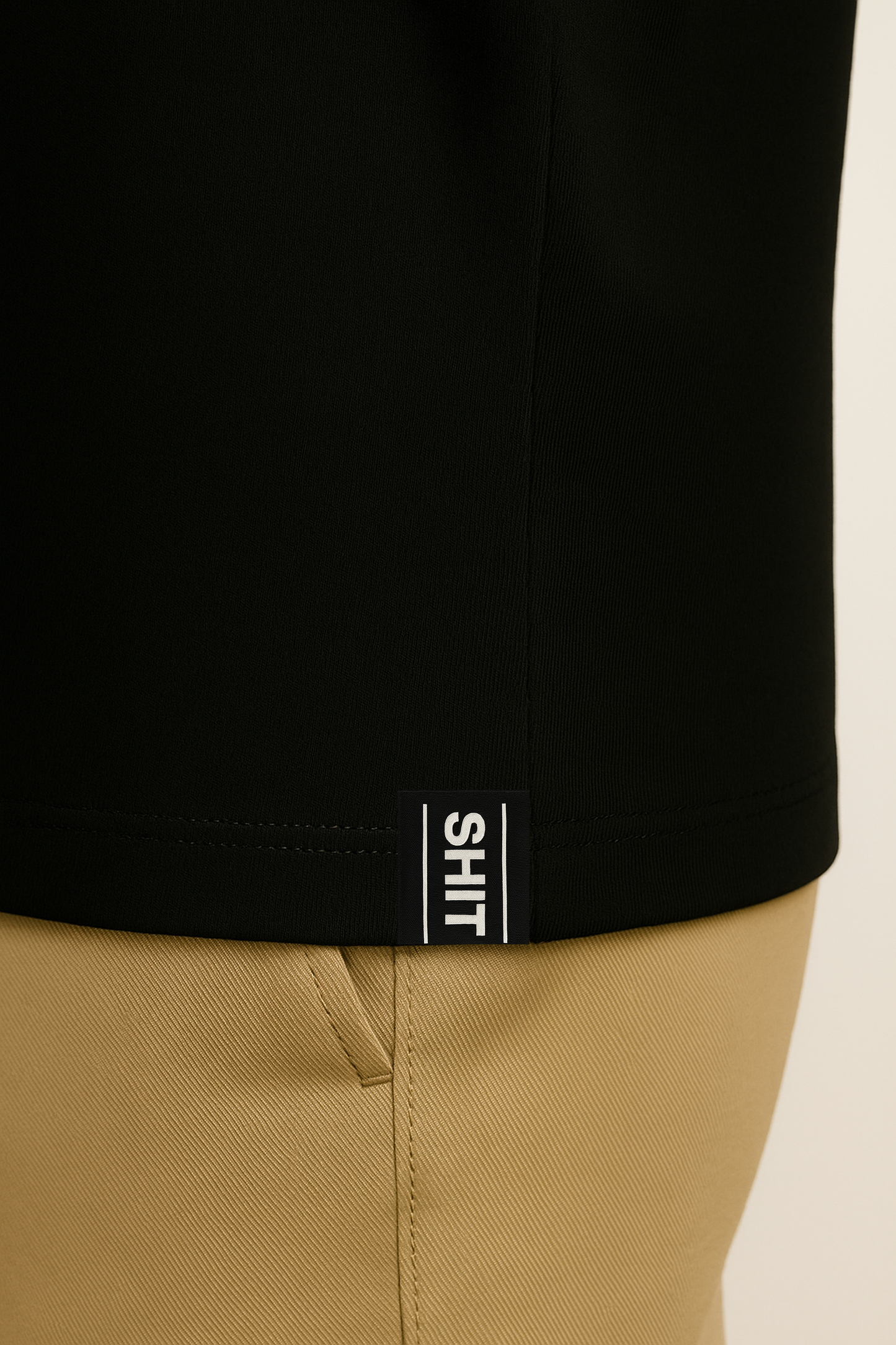 Basic T-shirt Zwart – SHIT MAN