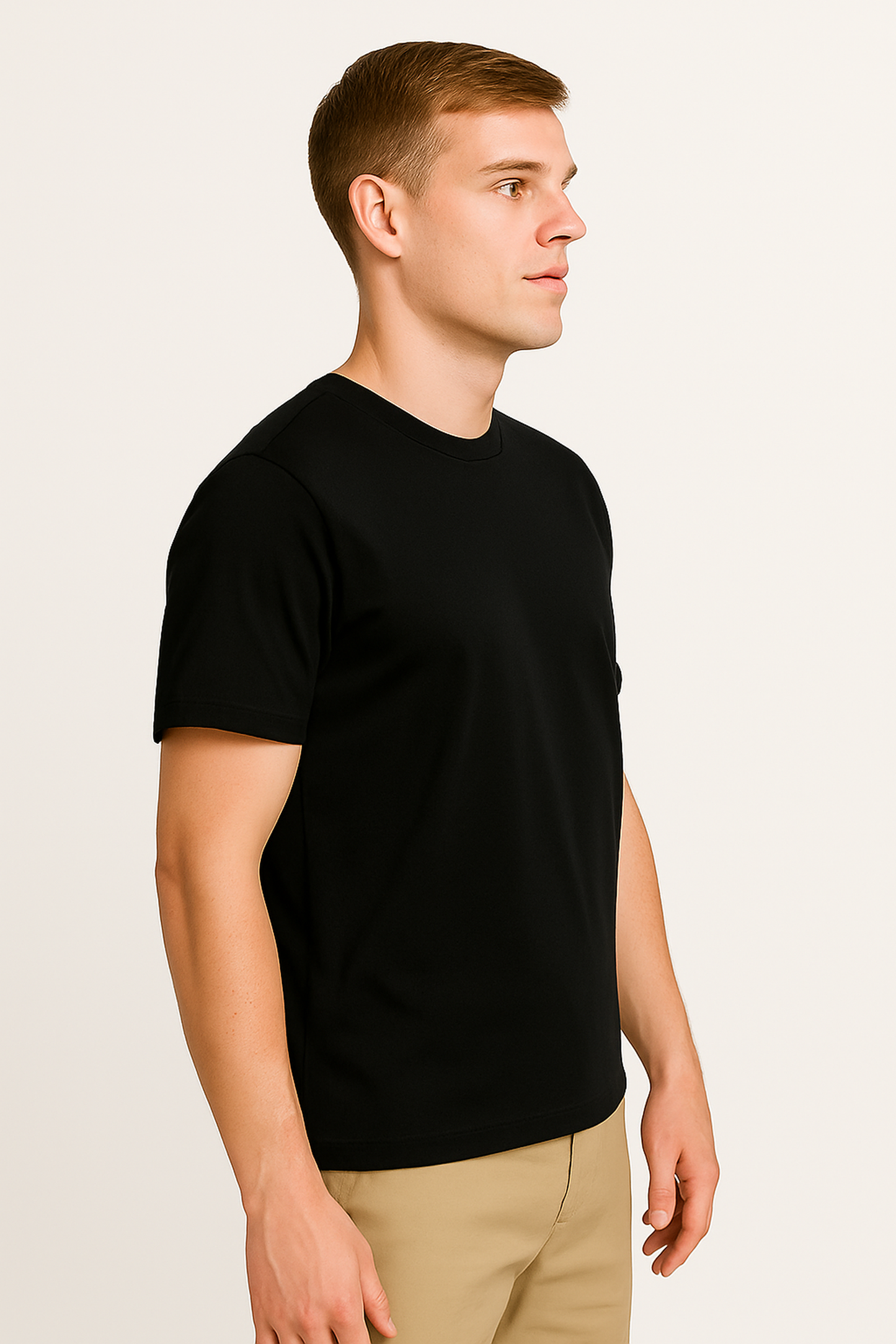 Basic T-shirt Zwart – SHIT MAN