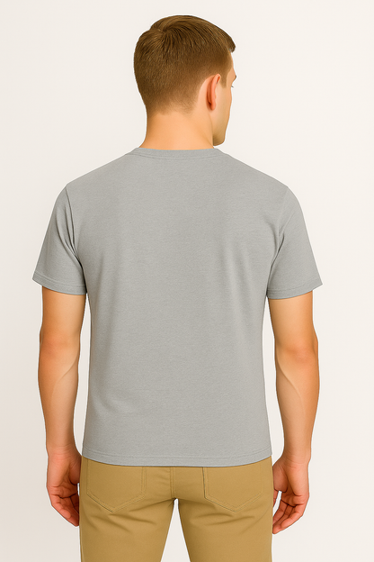 Basic T-shirt Grijs – SHIT MAN