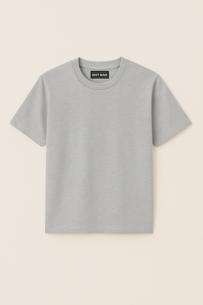 Basic T-shirt Grijs – SHIT MAN