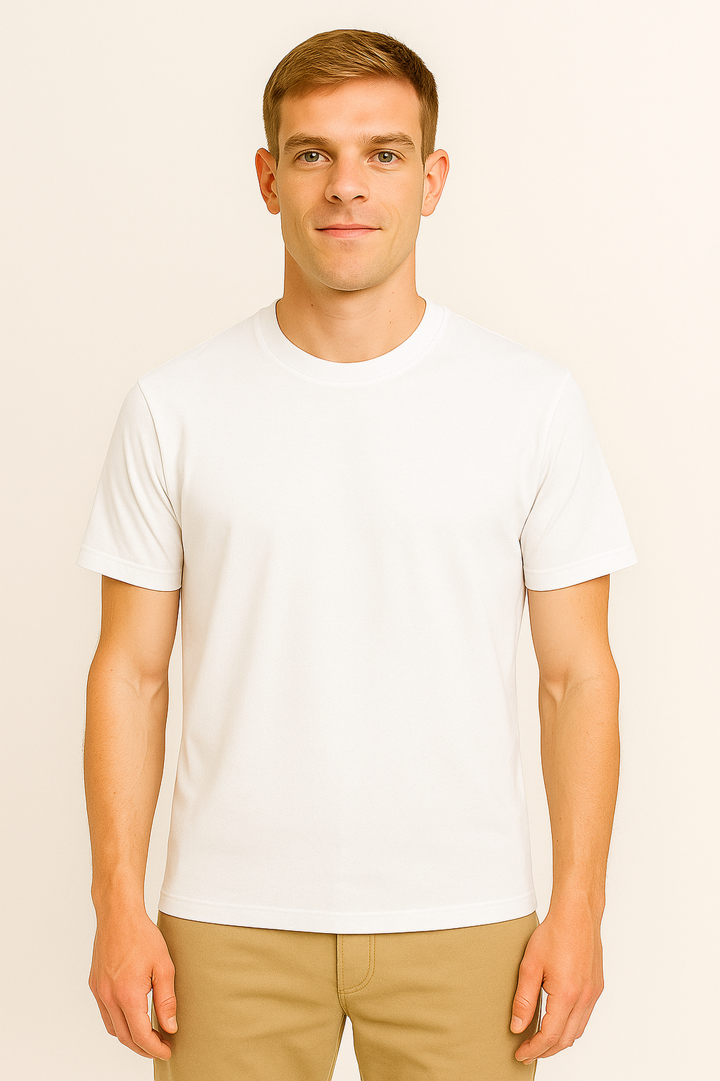 Basic T-shirt Wit – SHIT MAN