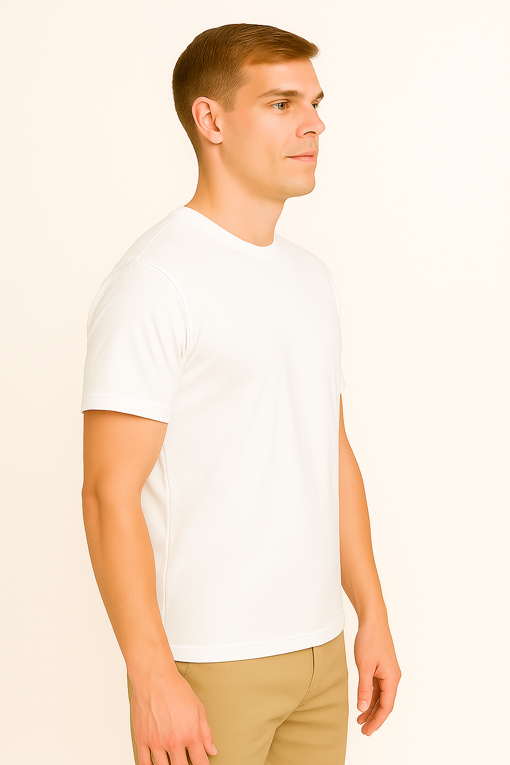 Basic T-shirt Wit – SHIT MAN