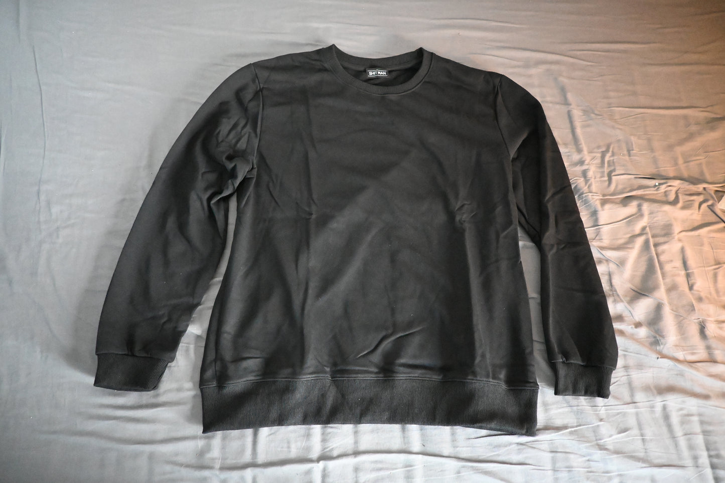 Sweater zwart  - SHIT MAN